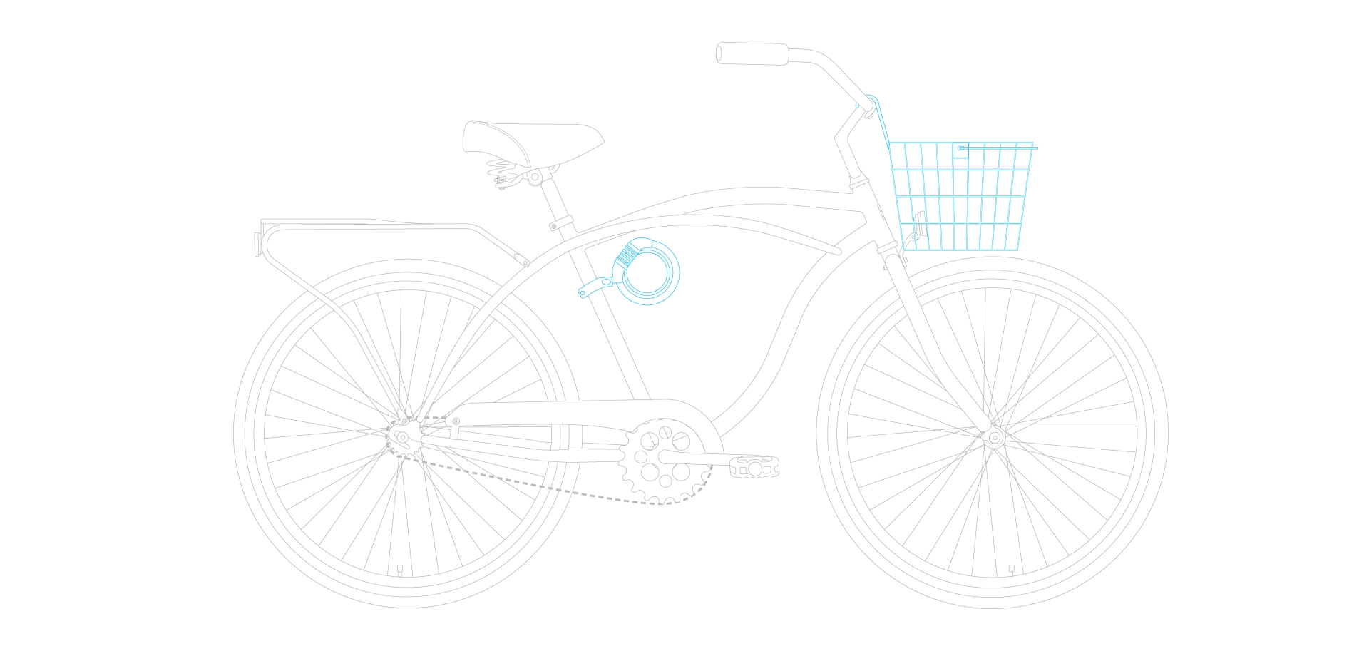 sixthreezero Around the Block Men's 26" 7 Speed Cruiser Bicycle