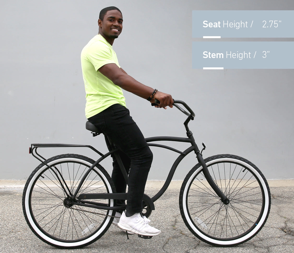 sixthreezero Around the Block Men's 26" 7 Speed Cruiser Bicycle