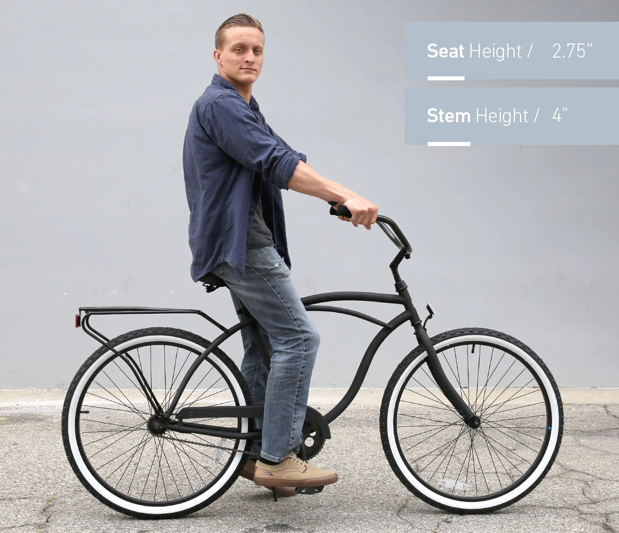 sixthreezero Around the Block Men's 26" 7 Speed Cruiser Bicycle