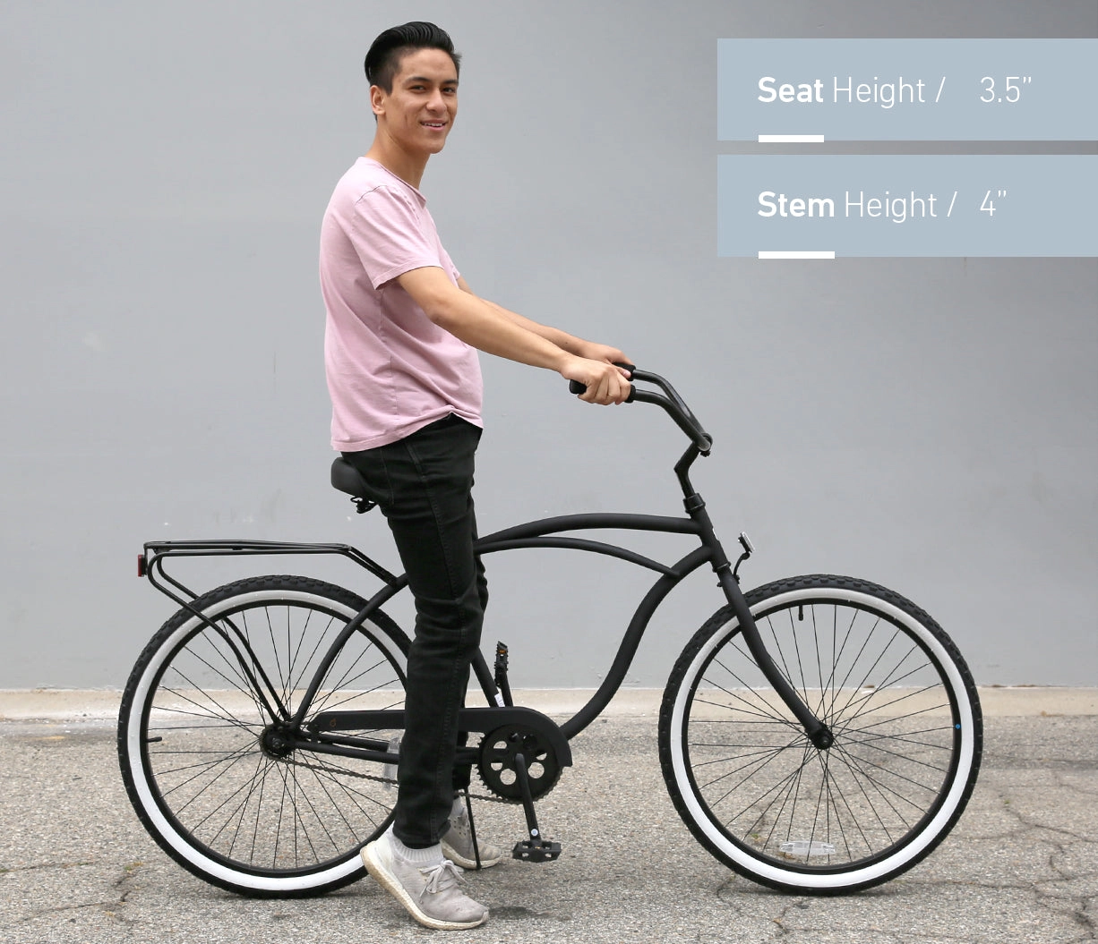 sixthreezero Around the Block Men's 26" 7 Speed Cruiser Bicycle