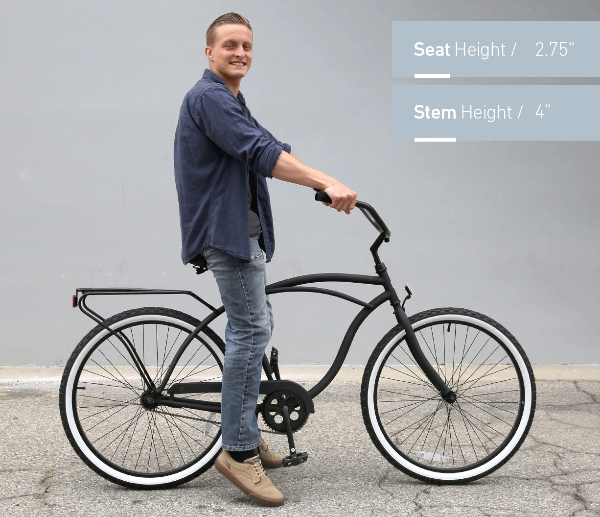 sixthreezero Around the Block Men's 26" 7 Speed Cruiser Bicycle