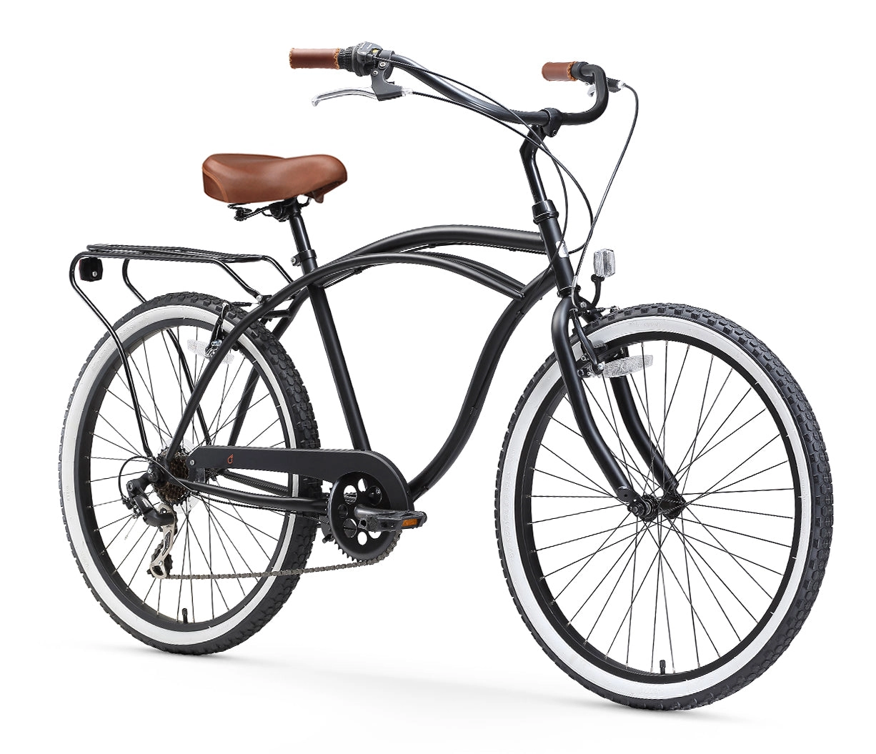 sixthreezero Around the Block Men's 26" 7 Speed Cruiser Bicycle