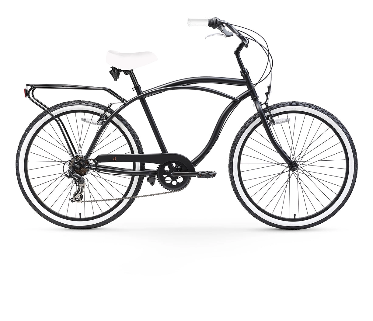 sixthreezero Around the Block Men's 26" 7 Speed Cruiser Bicycle