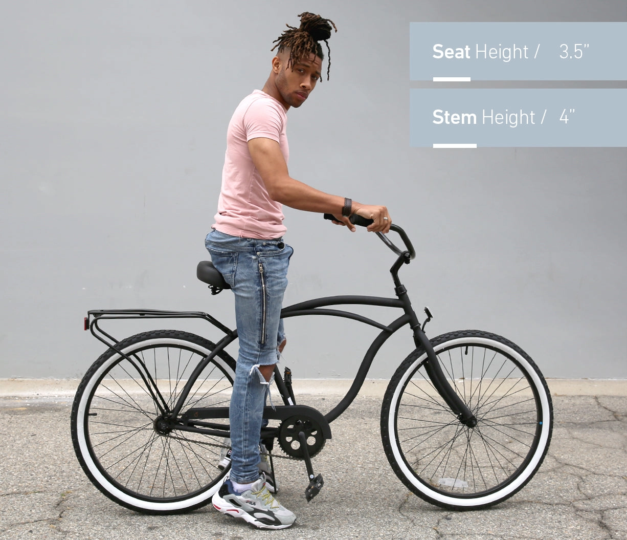 sixthreezero Around the Block Men's 26" 7 Speed Cruiser Bicycle