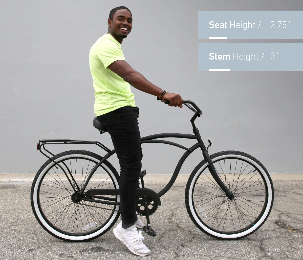 sixthreezero Around the Block Men's 26" 7 Speed Cruiser Bicycle