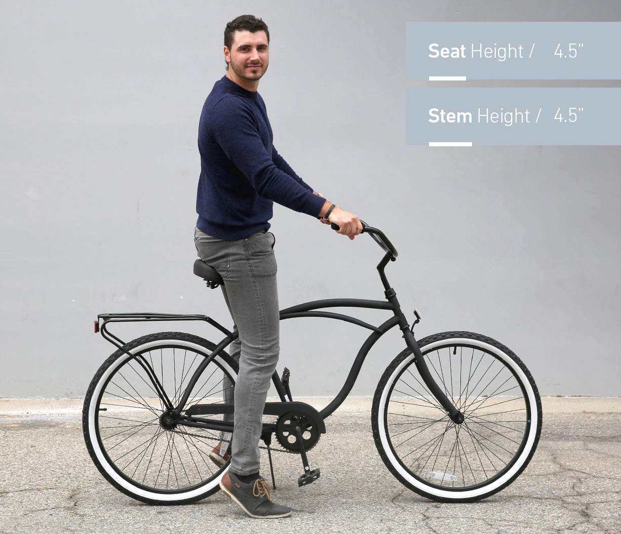 sixthreezero Around the Block Men's 26" 7 Speed Cruiser Bicycle