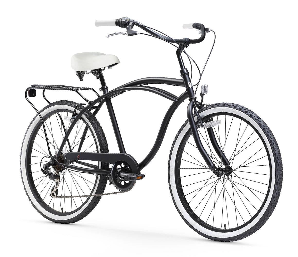 sixthreezero Around the Block Men's 26" 7 Speed Cruiser Bicycle