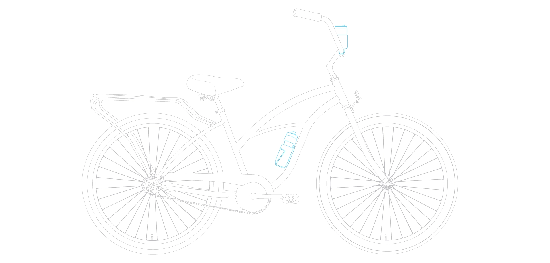 sixthreezero Around the Block Women's 26" 3 Speed Cruiser Bicycle