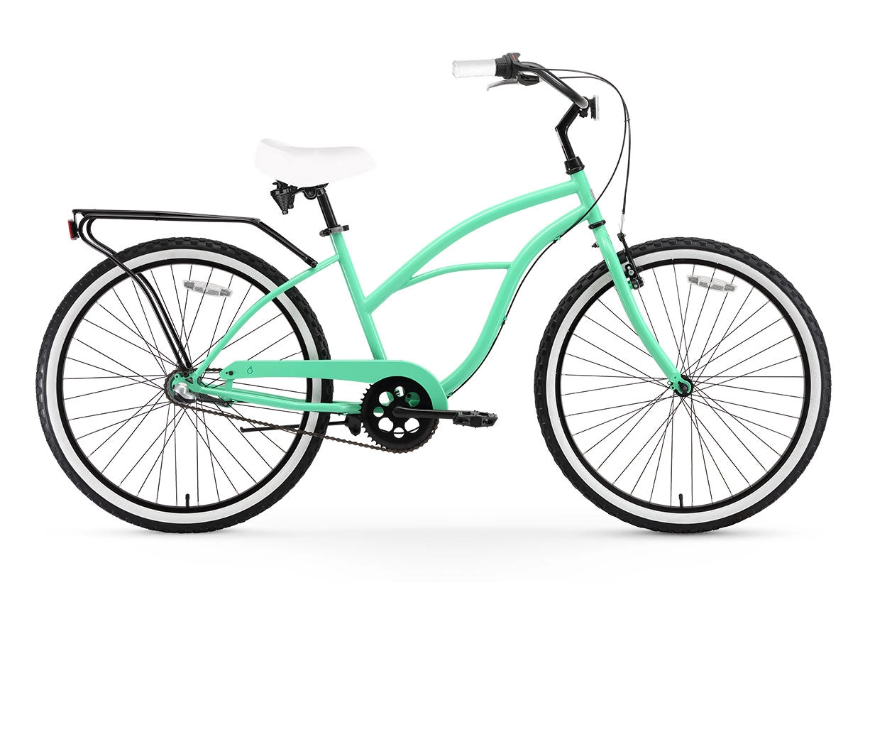 sixthreezero Around the Block Women's 26" 3 Speed Cruiser Bicycle