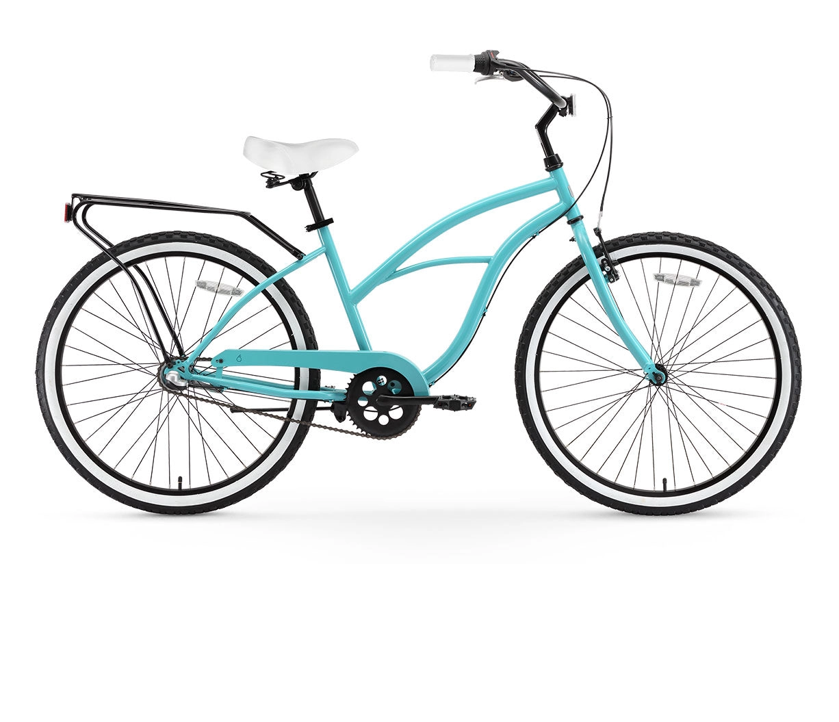 sixthreezero Around the Block Women's 26" 3 Speed Cruiser Bicycle