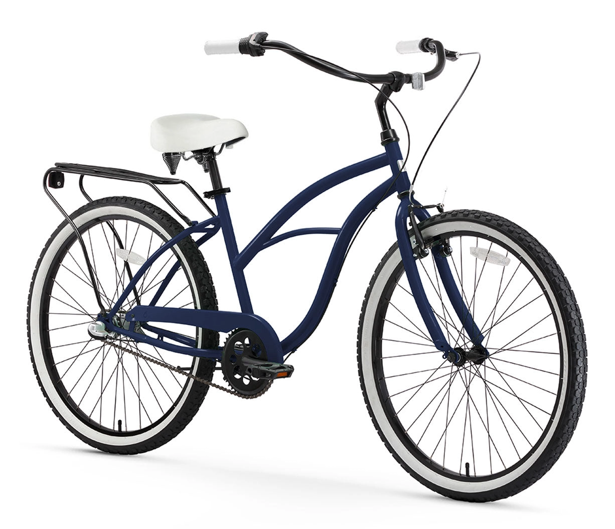 sixthreezero Around the Block Women's 26" 3 Speed Cruiser Bicycle