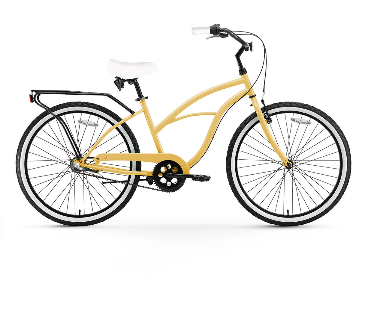 sixthreezero Around the Block Women's 26" 3 Speed Cruiser Bicycle