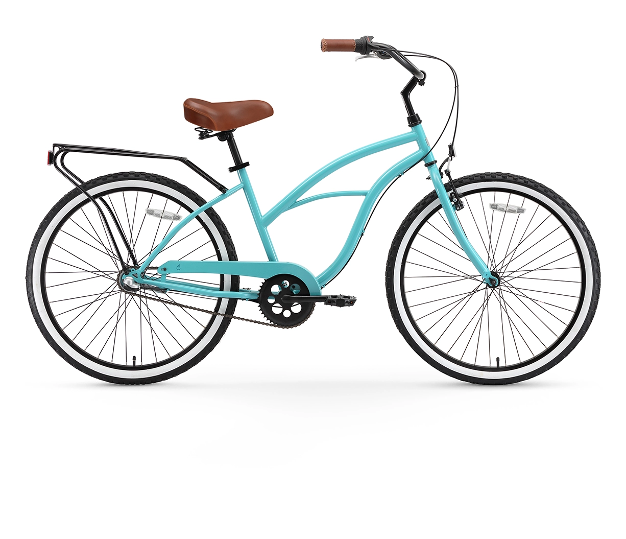 sixthreezero Around the Block Women's 26" 3 Speed Cruiser Bicycle