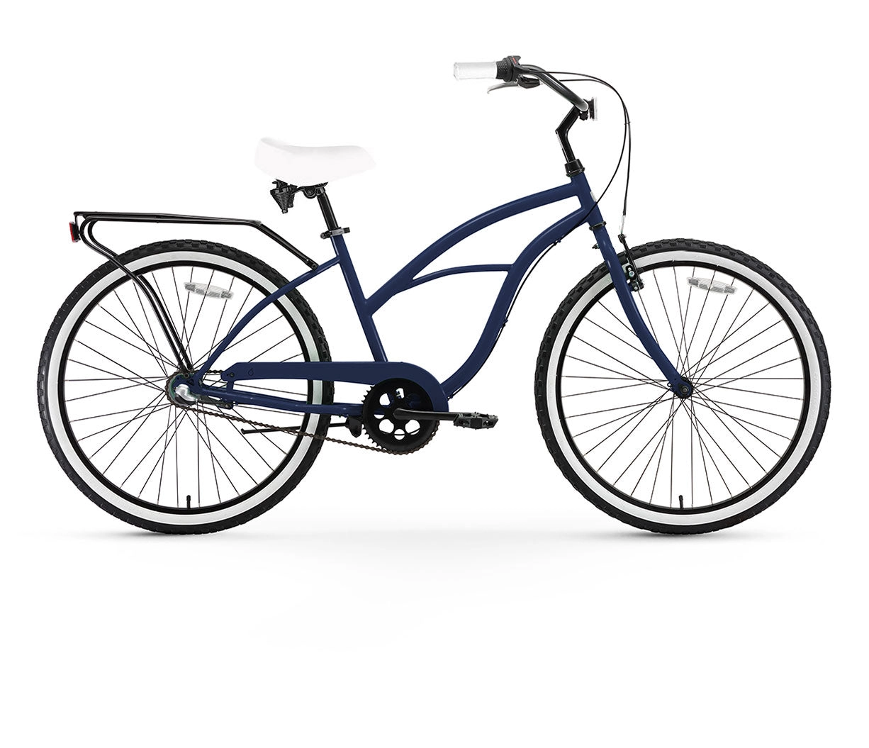sixthreezero Around the Block Women's 26" 3 Speed Cruiser Bicycle