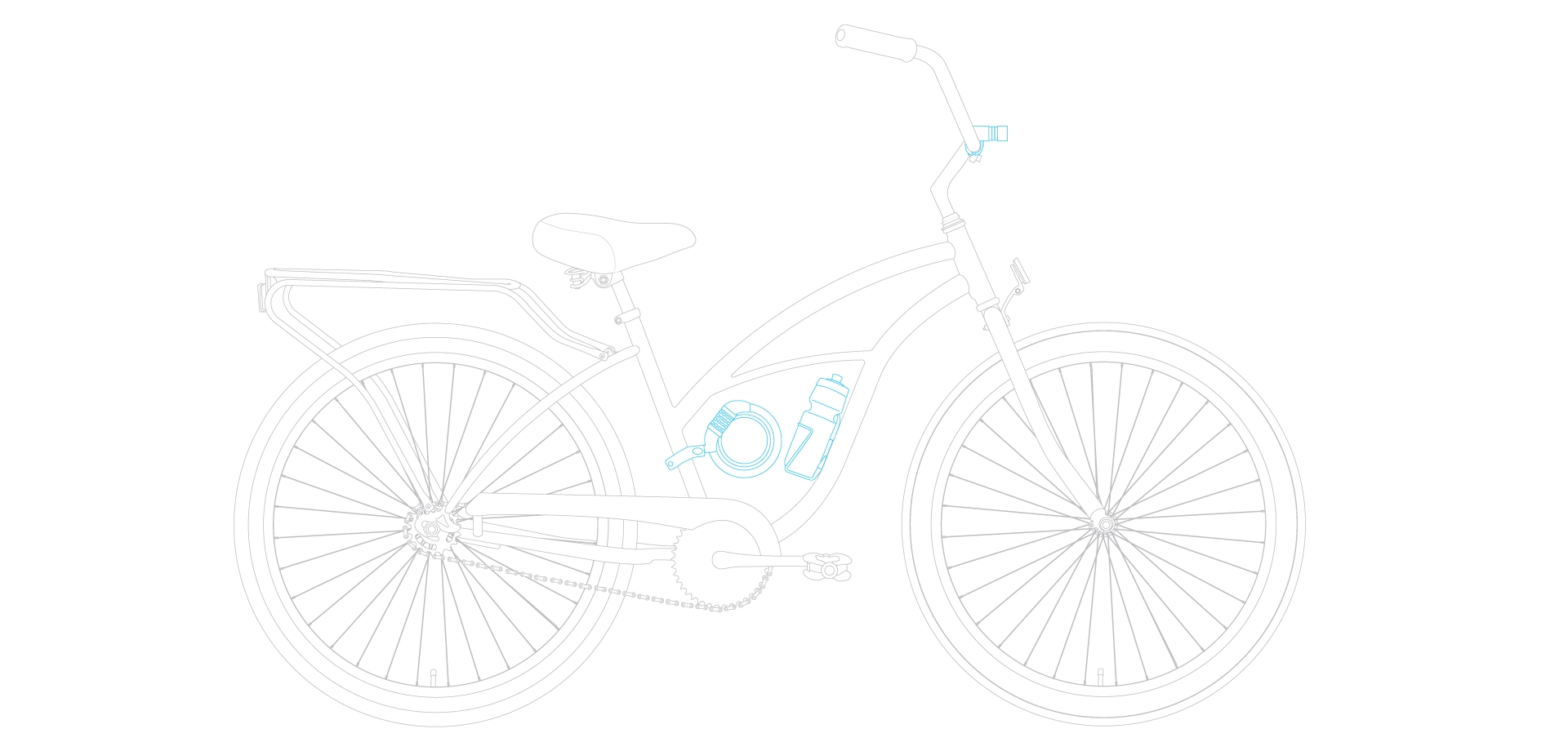 sixthreezero Around the Block Women's 26" 3 Speed Cruiser Bicycle