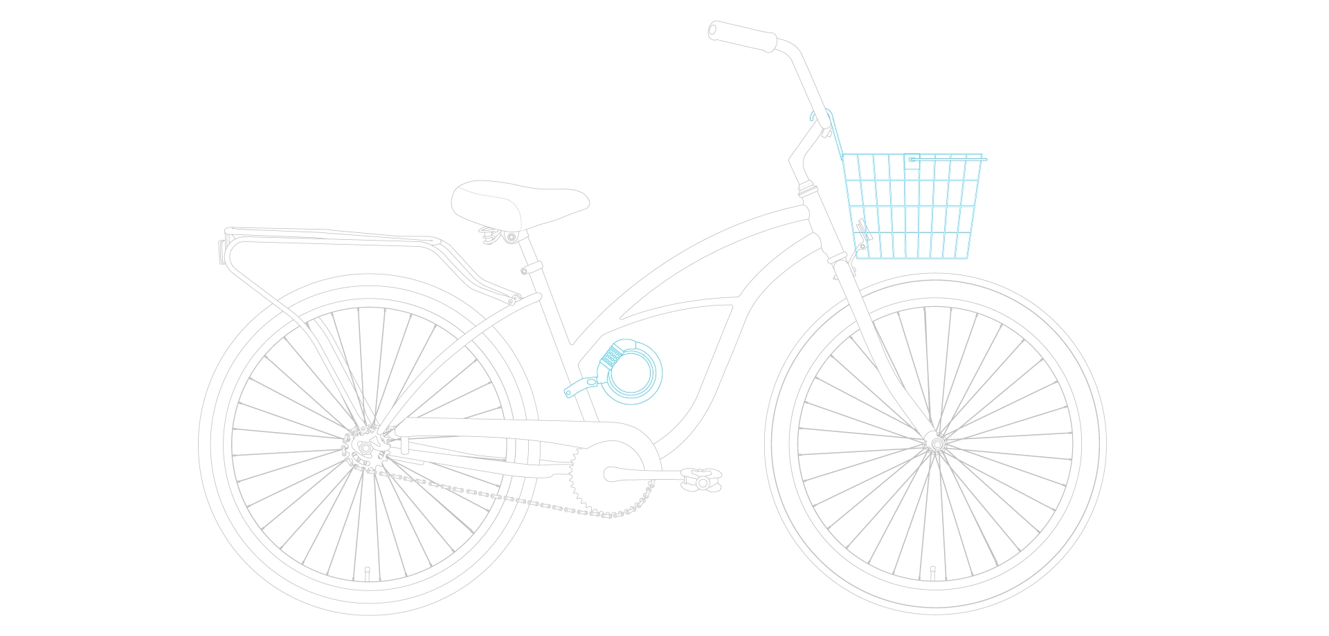 sixthreezero Around the Block Women's 26" 3 Speed Cruiser Bicycle