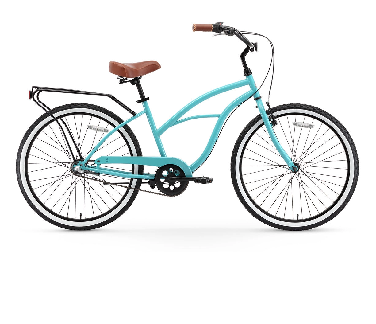 sixthreezero Around the Block Women's 26" 3 Speed Cruiser Bicycle