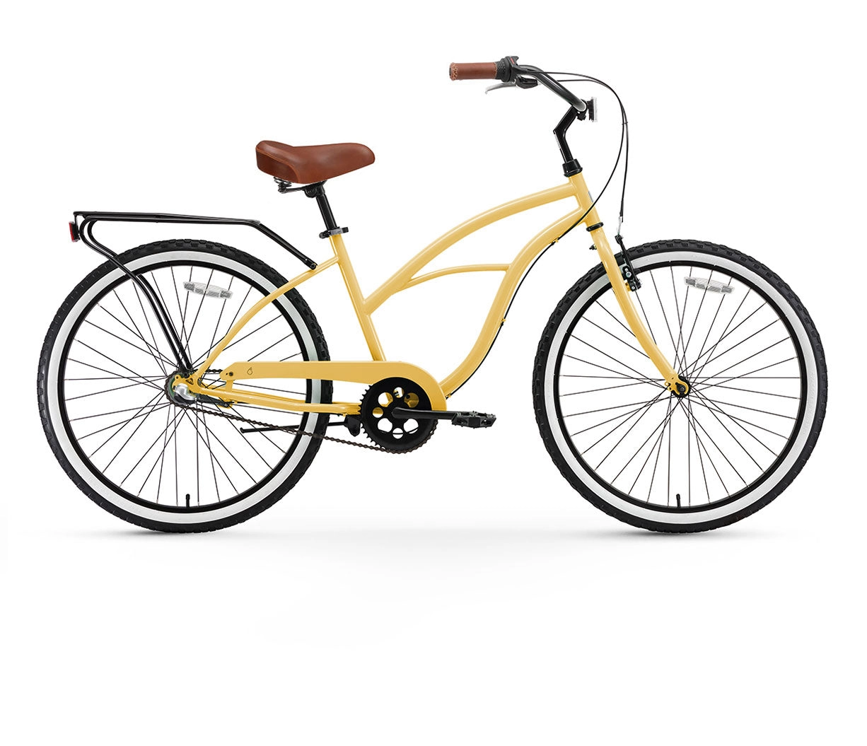 sixthreezero Around the Block Women's 26" 3 Speed Cruiser Bicycle