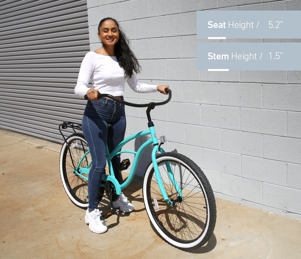 sixthreezero Around the Block Women's 26" 3 Speed Cruiser Bicycle
