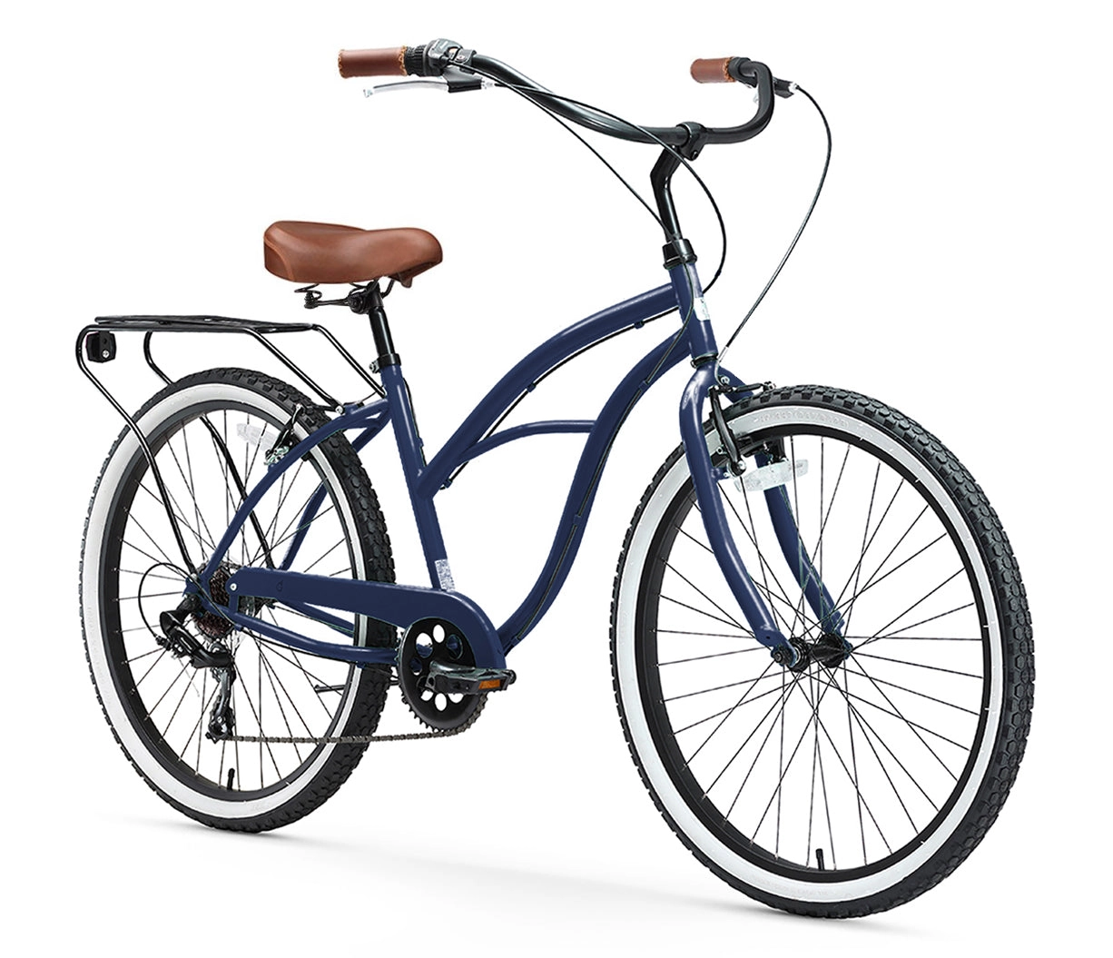 sixthreezero Around the Block Women's 26" 7 Speed Cruiser Bicycle