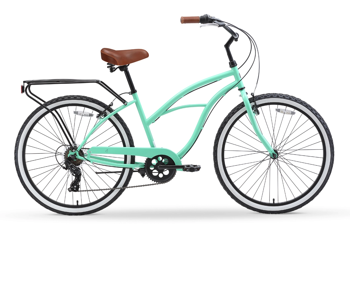 sixthreezero Around the Block Women's 26" 7 Speed Cruiser Bicycle