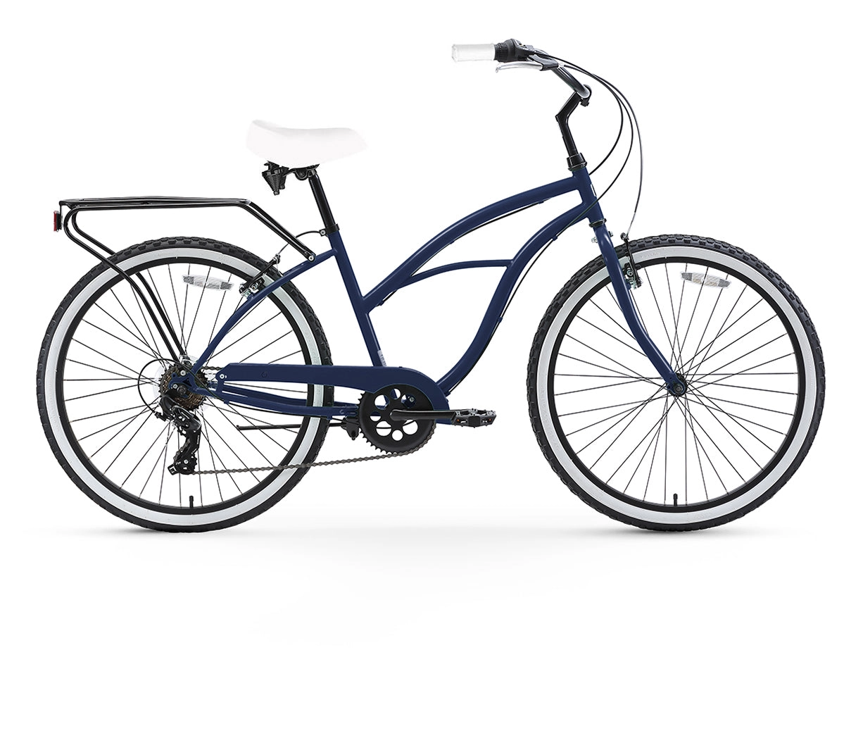 sixthreezero Around the Block Women's 26" 7 Speed Cruiser Bicycle
