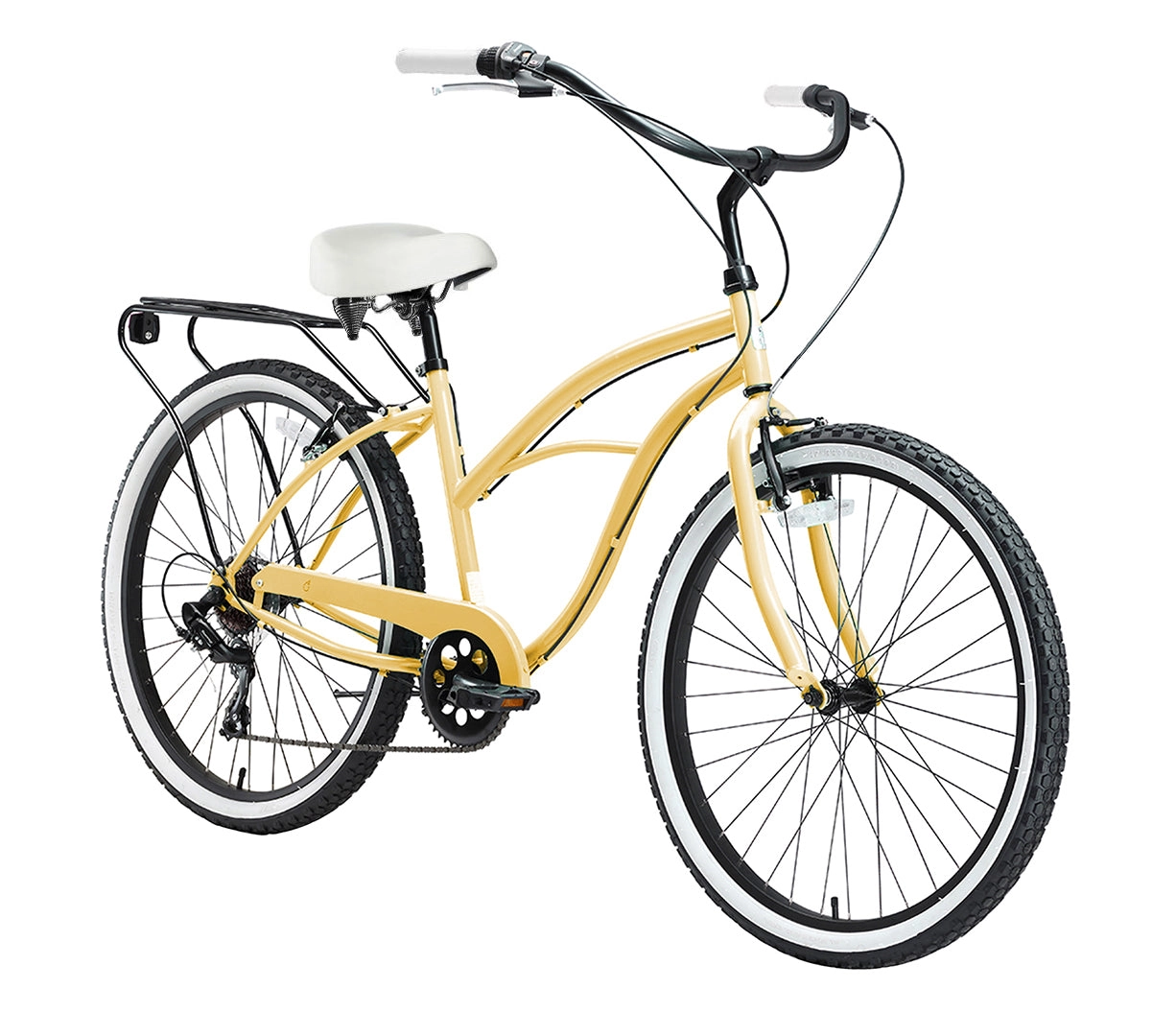 sixthreezero Around the Block Women's 26" 7 Speed Cruiser Bicycle