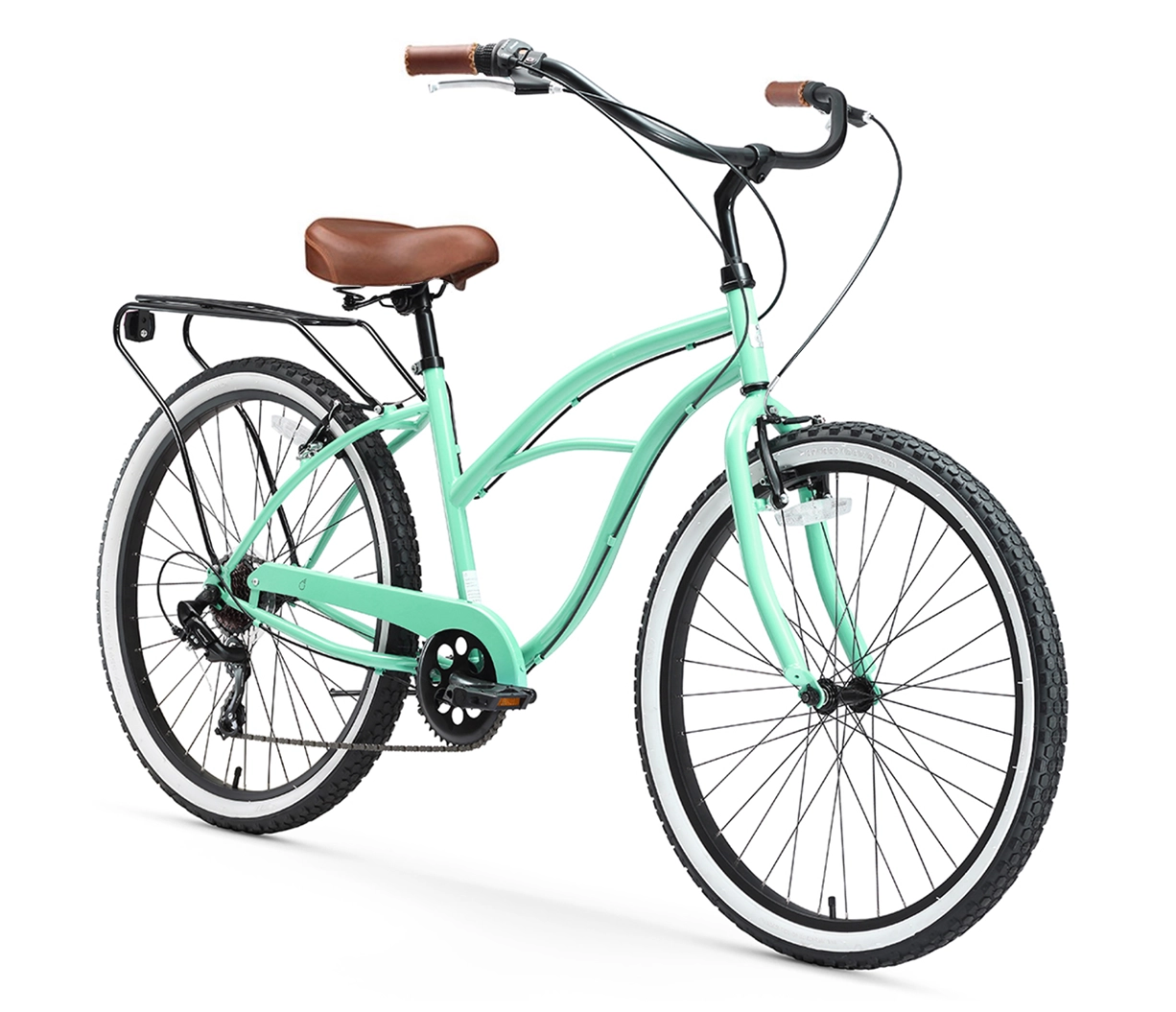 sixthreezero Around the Block Women's 26" 7 Speed Cruiser Bicycle