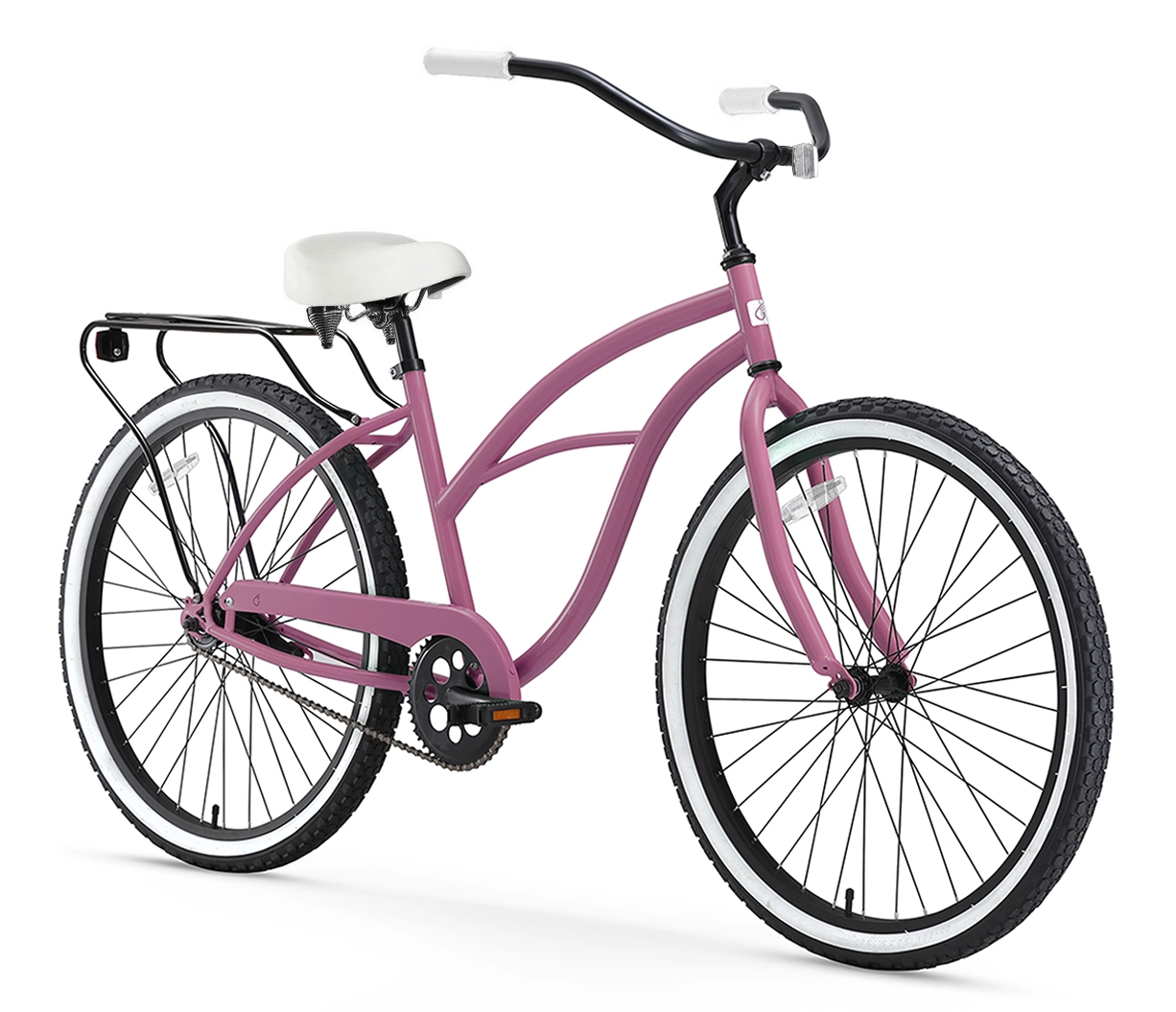 sixthreezero Around the Block Women's 26" Single Speed Cruiser Bicycle