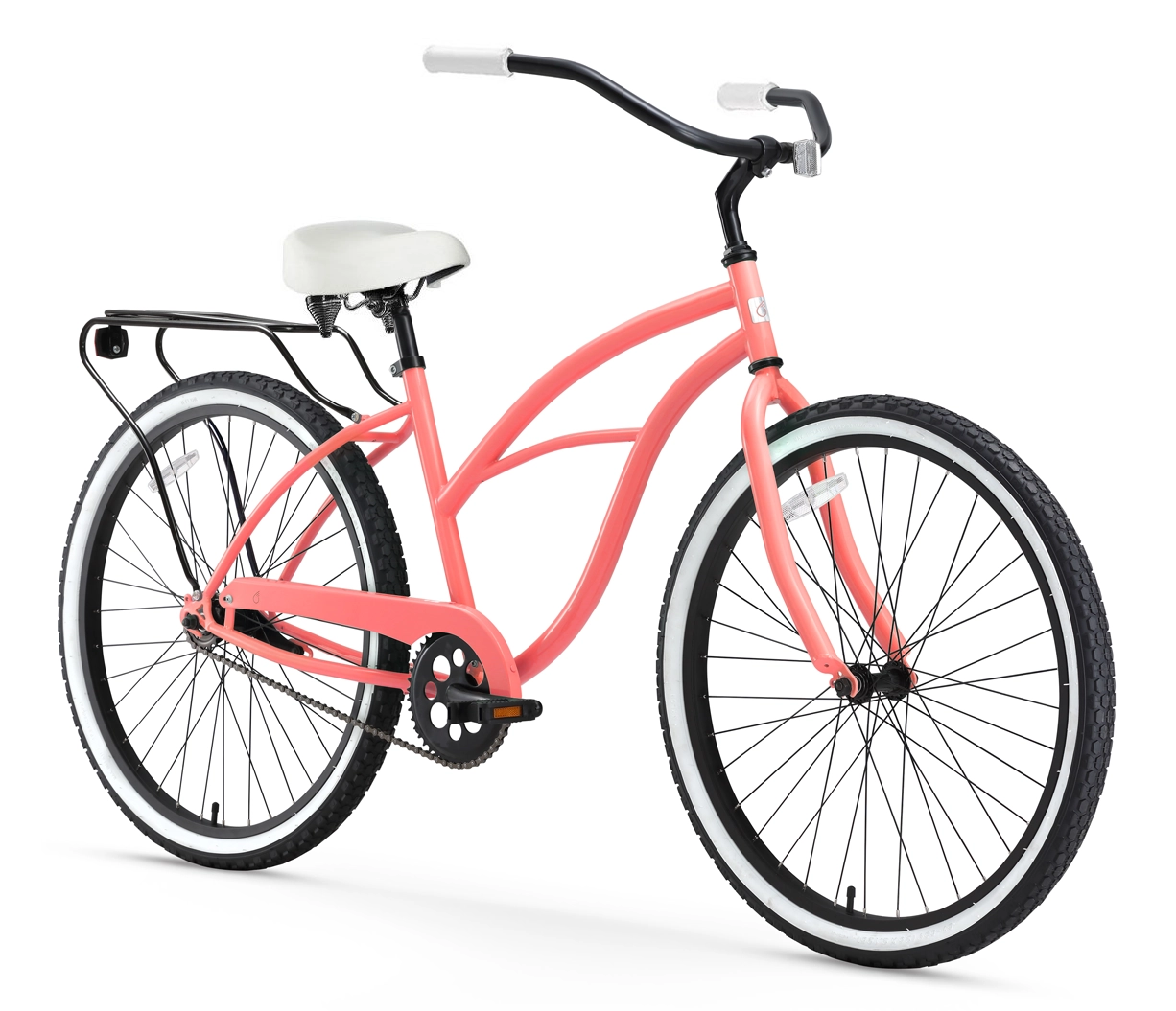 sixthreezero Around the Block Women's 26" Single Speed Cruiser Bicycle