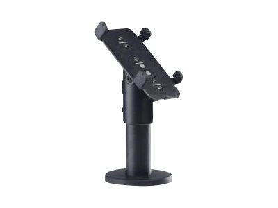 SpacePole DuraTilt with MultiGrip Plate - Mounting kit (mount, mounting adapter, pole) - for credit card terminal - steel - black VER925-D-MN-02