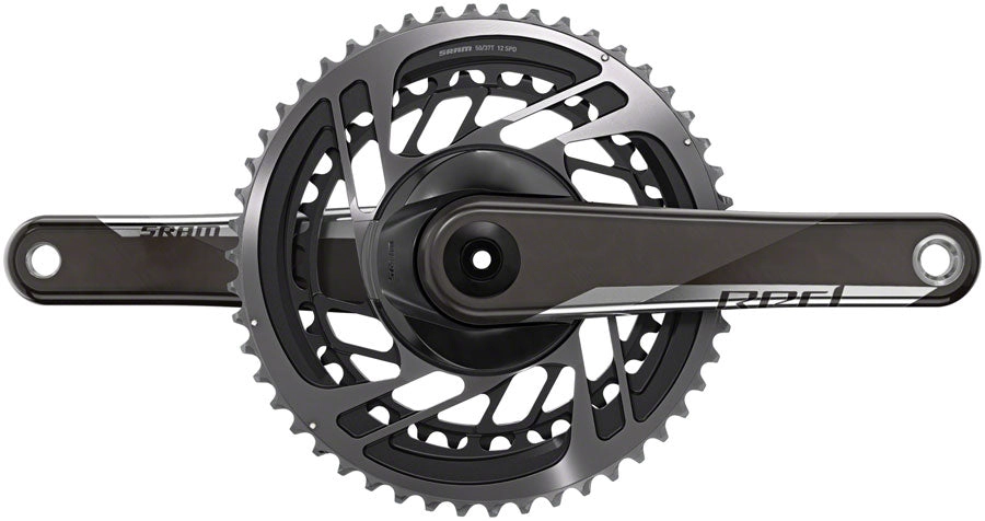 SRAM RED AXS Crankset - 175mm, 12-Speed, 50/37t, Direct Mount, GXP Spindle Interface, Natural Carbon, D1