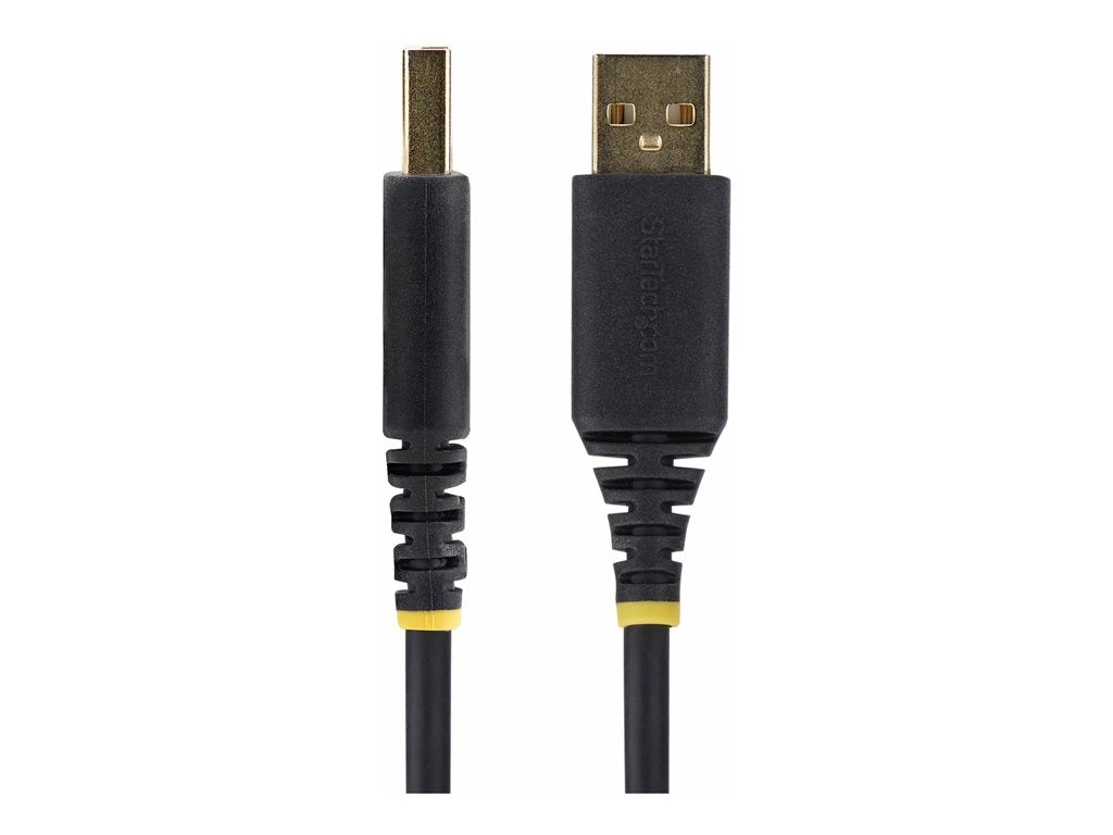 StarTech.com 3ft (1m) USB to Serial Adapter Cable, Interchangeable DB9 Screws/Nuts, COM Retention, USB-A to DB9 RS232, FTDI IC, 1P3FFCB-USB-SERIAL