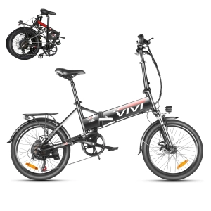 VIVI FM20UL Electric Bike 2.4" Fat Tire Folding Electric Bike UL2849 Certified