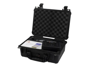 WiebeTech Ditto Field Kit DX2 - Hard drive / USB drive duplicator (IDE / Serial ATA / USB 3.0 / Ethernet) - with Pelican 1450 31310-3409-0063