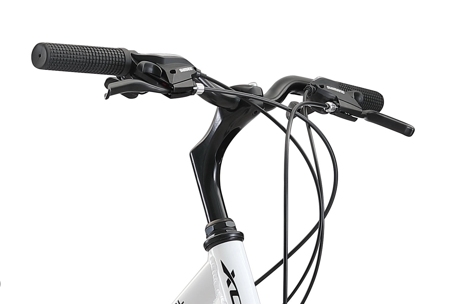 XDS Cross 200 21sp 700C Step-Through Comfort Hybrid Bike  //  Arctic White