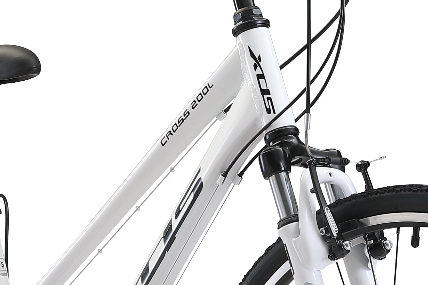 XDS Cross 200 21sp 700C Step-Through Comfort Hybrid Bike  //  Arctic White