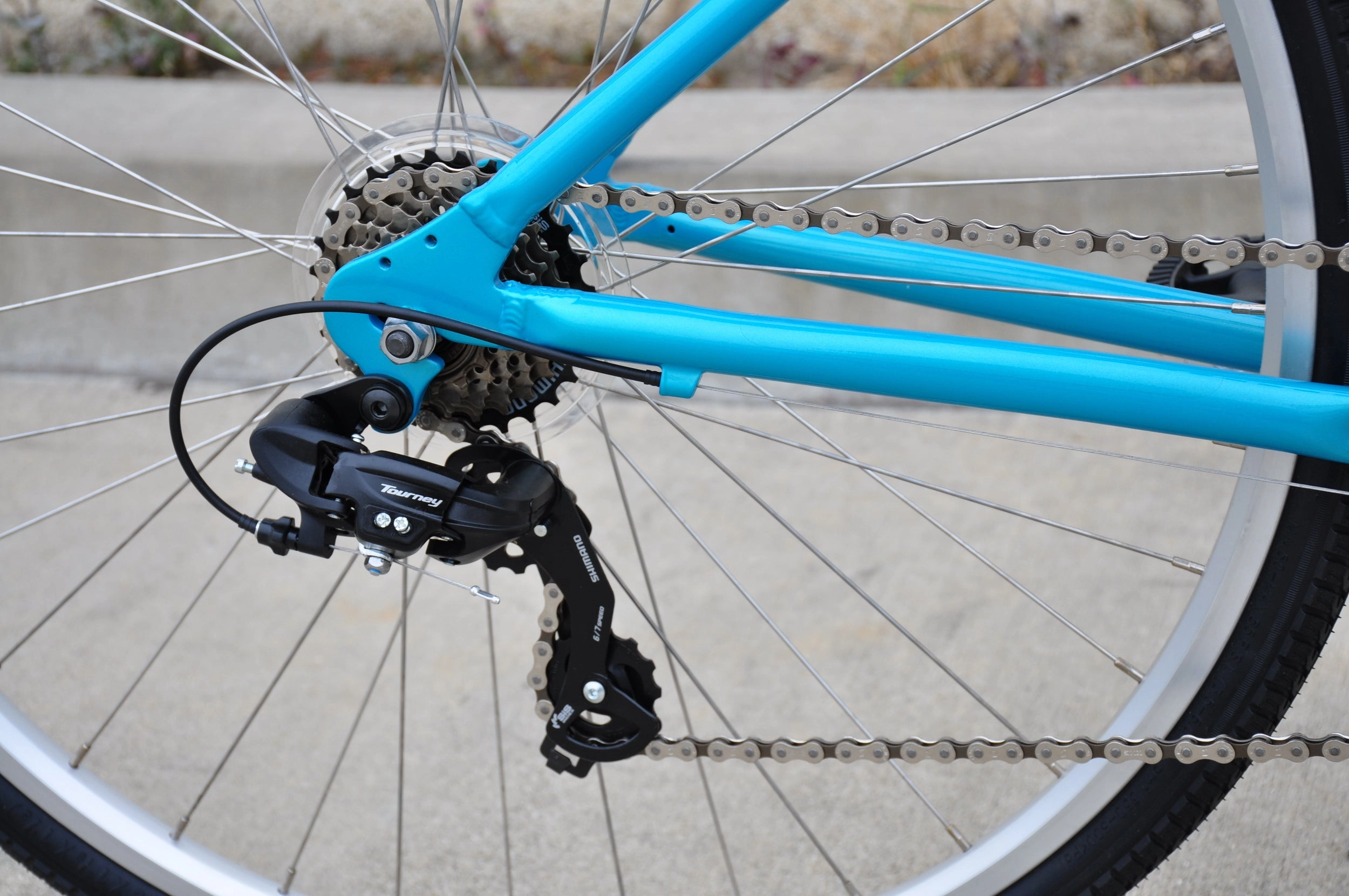 XDSBIKE Explorer CT 7sp Women's 700C Step-Through Comfort City Bike // Blue