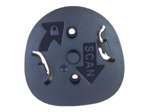 Zebra - Barcode scanner mounting bracket - surface mountable - midnight black - for Zebra DS9308 BRKT-LM0093C-04